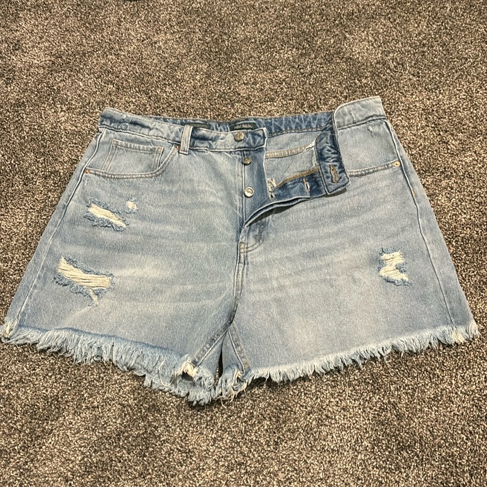 Wild fable super high-rise jean shorts